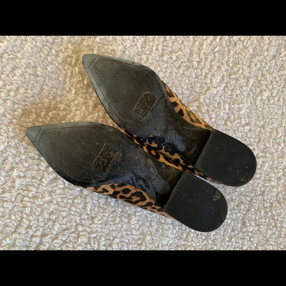 franco sarto leopard flats